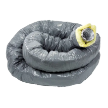 6m Conduit Souple Alu 125 Isolé 50mm - T 127 Alu Cr 50 - 423026 Atlantic - 423026 - Bricoman