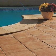 Carrelage Pont Du Gard - Ocre, Exterieur Effet Terre Cuite- 29.5 X 29.5 X 0.8 Cm - Vendu Au M² - Bricoman