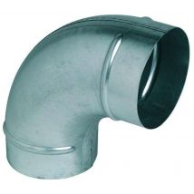 Coude 90 Galva D100 - Cd 100/90 - 864338 S&p Unelvent - 864338 - Bricoman