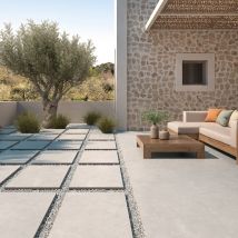 Dalle Extérieur Sur Plots Rio 2.0 Perle R11 60x60 Cm - Réflex Boutique - Bricoman