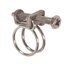 Collier Serrage À Fils Inox 24-28mm Lot De 2 - Bricoman