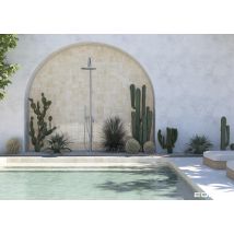 Carrelage Extérieur Piscine Carré Beige Mate 15x15 Cm Spa&pools Canvas Mat - Bricoman