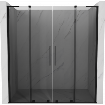 Mexen Velar L Duo Porte De Douche Coulissantes 170 Cm, Graphite, Noir - 871-170-003-42-70 - Bricoman