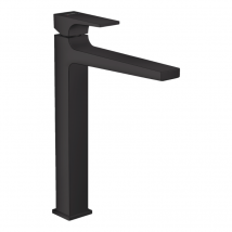 Hansgrohe Mitigeur Lavabo Metropol 260 Poignée Manette, Bonde Push-open Noir Mat - Bricoman