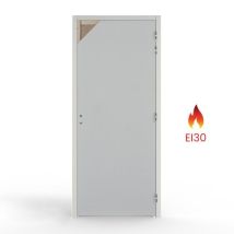 Bloc Porte Bois Coupe-feu Ei30 1 Vantail Prem – 204x83 Cm – Huisserie 88x54 - Poussant Gauche - Tecnomat