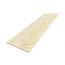 Tablette Pin Noueux, L.200 Cm X L.50 Cm, Ep.18 Mm - Bricoman