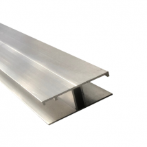 2 Profils Alu Jonction 1er Prix - Ep.16mm - Long. 3ml - Bricoman