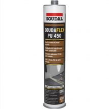 Mastic Colle Polyuréthane Soudaflex Pu450 Gris 300ml - Soudal - 128826 - Bricoman