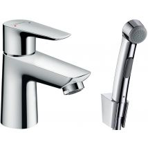 Robinet Bidet Avec Douchette Hansgrohe Talis E + Bonde Push-open Chromé - Bricoman