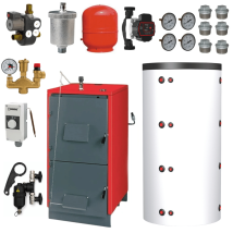 Pack Chaudière Bois Unical Fokolus Fk 20 + Ballon Tampon 800 Litres - Tecnomat