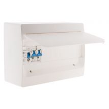 Coffret Électrique Pré-équipé 1 Rangée 13 Modules Pour Extension - Zenitech - Bricoman