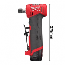 Meuleuse Milwaukee M12 Fuel Fdga-422b 2 Batteries 12v -2.0ah-4.0ah - 1 Chargeur 4933471439 - Bricoman
