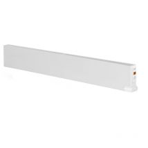Radiateur À Inertie Yali Parada - Plinthe - 1250w - Blanc - Bricoman