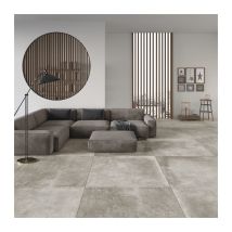 Carrelage Effet Béton Antibes Pearl 60x60 Cm - Bricoman
