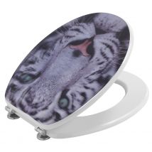Seat Wc Dans La Décoration Tiger 3d - Bricoman