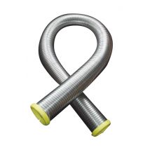 Tubage Flexible Poujoulat Diamètre 150 Starflex Inox Double Peau À La Coupe - Bricoman