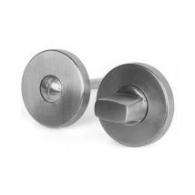 Paire De Rosaces Inox 304 Balsac / Vabre / Vallon / Valady - Wc Sans Voyant - U19/l19/v19 - 434 - Bricoman