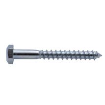 Tirefond Tête Hexagonale Zingué Viswood 6x70 Mm (x6 Tirefonds) - Tecnomat
