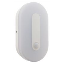 Hublot Ovale Extérieur Led 12w Ip65 + Détecteur Mouvement - Zenitech - Bricoman