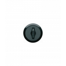 Hager 1930 - Enjoliveur Et Manette Rotative - Noir - Hager Wmv780n - Bricoman