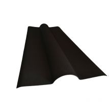 Faîtière Bitumée Pour Toiture Ondulée L 1 M / L 44 Cm Noir, E : 0.1cm, L : 44 Cm, L : 1 M - Bricoman