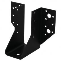 Sabot De Charpente Universel Acier Zingue Noir Magnodur 45x107x78x35, Suki - Bricoman