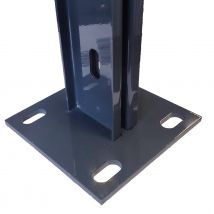 Platine Pour Poteau Aluminium Easyclip - Bricoman