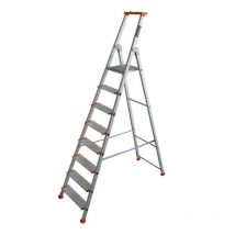 Escabeau Escalux V22478 Professionnel Confort "batilux X460" Anodise 8 Marches H 3m75 - Bricoman