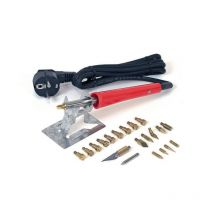 Rothenberger Coffret Pyrograveur Complet - Rouge - Bricoman
