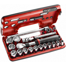 Facom - Coffret 1/2" Avec Cliquet Extensible - Sxl.dbox1pb - Bricoman