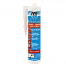 Mastic/colle Ms-polymère Cartouche 280ml-transparent - Tecnomat