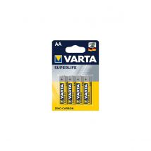 Varta Superlife Batterie À Usage Unique Aa Zinc-carbone - Bricoman