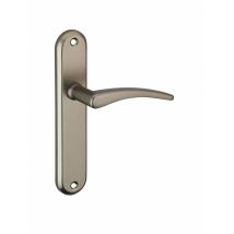 Thirard - Ensemble De Poignées Pour Porte Intérieure Vesta Sans Trou, Carré 7mm, Entr'axes 165mm, Nickelé Satiné - Thirard - Bricoman