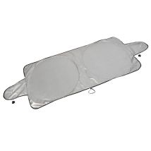 Bâche Pare-brise Anti-givre Et Anti-soleil - 206 X 70 Cm - Gris Argenté - Bricoman