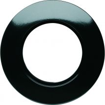 Hager 1930 - Plaque - 1 Poste - Noir - Hager Wmv411 - Bricoman