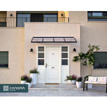 Canopia Marquise De Porte Herald 224 X 140 Cm Gris 223.5x0 - Bricoman