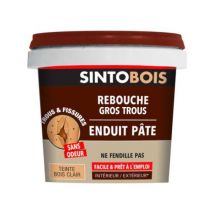 Rebouche Bois Pour Gros Trous Et Fissures Sinto - 39 - Bricoman
