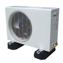 Support Au Sol Climatisation - Rubber Foot + Rail Alu (la Paire) 300kg - Long 600mm - Bricoman