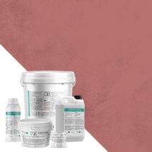 Béton Ciré Pro Universel - Kit Complet 2m² - Finition : Mat - Teinte : Brique - Bricoman