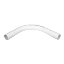 Coude 90° Pour Tube Mureva - Blanc - Diamètre 25mm - Bricoman