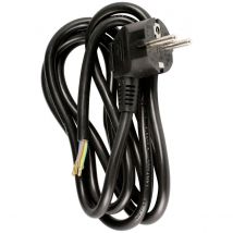 Cordon D'Alimentation Avec Prise 16a 3g1,5mm² 2m - Noir - Zenitech - Bricoman