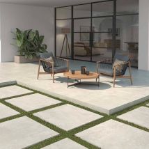 Dalle Extérieur Sur Plots Arès 2.0 Beige R11 60x60 Cm - Réflex Boutique - Bricoman