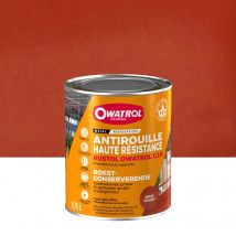 Primaire Antirouille Haute Résistance Owatrol Rustol Cip Brun-rouge (ow8) 0.75 Litre - Bricoman