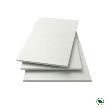 Panneau Pvc Prédécoupé Expansé Blanc Mat – 800 X 600 X 5 Mm - Bricoman