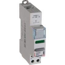 Poussoir Double Fonction Voyant 1 No + Led Vert - Legrand - Bricoman