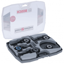 Coffret De Lames Starlock Pour Outil Multifonctions (5 Pcs) - Bosch 2608664131 - Bricoman