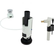 Mécanisme Double Volume À Câble Et Robinet Flotteur - Nicoll - Bricoman