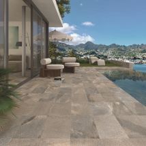 Carrelage Bali Grafito 30x60 Cm R11 Antiderapant Effet Pierre - Bricoman