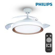 Philips Bliss Plafonnier Ventilateur Led 28w+35w, Gold - Bricoman