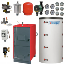 Pack Chaudière Bois Unical Fokolus Fk 20 + Ballon Tampon 800 Litres - Bricoman